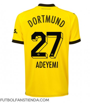 Borussia Dortmund Karim Adeyemi #27 Primera Equipación 2023-24 Manga Corta